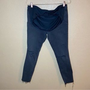 Madewell maternity skinny jeans size 29 with belly panel